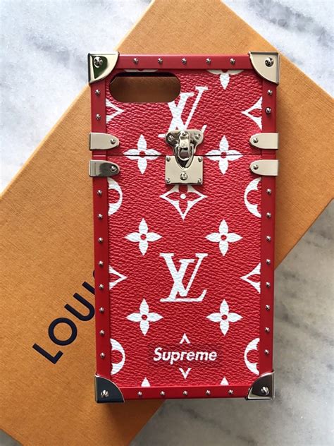 supreme louis vuitton trunk phone case replica|louis vuitton phone case.